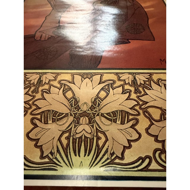Alphonse Mucha, The Moon and the Stars Set, 1st Edition, 1973, Archival Pigment Print, Set of 4 For Sale - Image 7 of 18