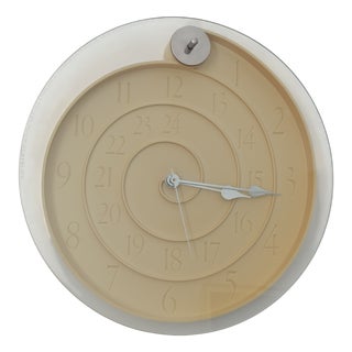 Nautilus Clock by Oscar Tusquets for Mobles 114, 1995 For Sale