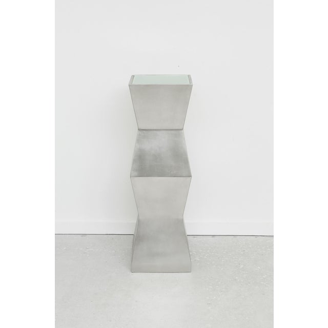 1980s 1980s Geometric Pedestal Floor Lamp For Sale - Image 5 of 9