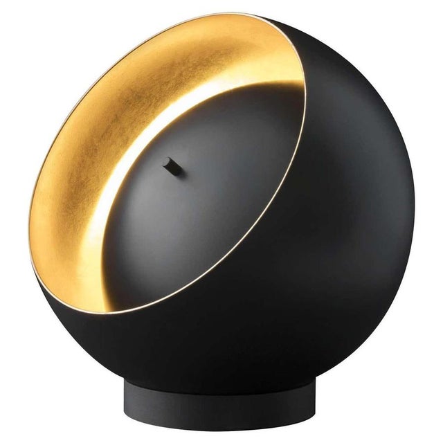 Not Yet Made - Made To Order Table Lamp in Black Metal by Francesca Borelli for Oluce For Sale - Image 5 of 6