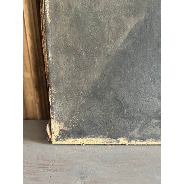 Wood Frank Tolles Chamberlin (1873–1961) – Portrait of a Gentleman – Oil on Canvas For Sale - Image 7 of 8