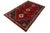 A magnificent nomadic rug from the Shiraz region, artfully hand-knotted with expressive colors and traditional patterns....
