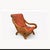 Tan Vintage Pine & Leather Butaque Lounge Chairs in the Style of Clara Porset - William Spratling For Sale - Image 8 of 9