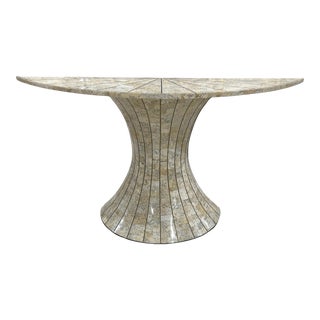 Postmodern Tessellated Console Table For Sale