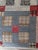 Hand-Stitched American Folk Art Nine Patch Pattern Quilt For Sale - Image 4 of 10