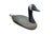 Vintage, hand-carved wooden Canada Goose decoy featuring the classic "sentinel" or upright head posture. It captures the...