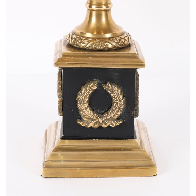 Antique Italian Grand Tour Borghese Bronze Campana Urns, 1800s, Set of 2 For Sale - Image 6 of 17