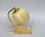Beige Vintage Bauhaus Bedside Lamps in Brass, 1920s, Set of 2 For Sale - Image 8 of 18