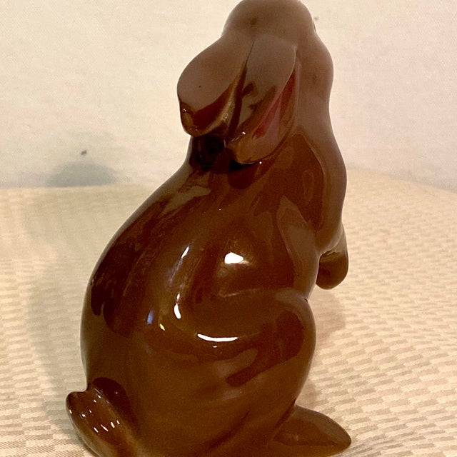 Charming Vintage Ceramic Rabbit Perfect for Your Easter Decor For Sale - Image 4 of 7