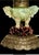 Chinese Chinese Carved Stone Foo Dog Lamp With Shade For Sale - Image 3 of 6