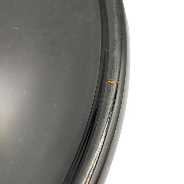 1960s Black Ceramic Mid Century 34 Piece Dinner Plate, Cup & Tea Set For Sale - Image 9 of 13