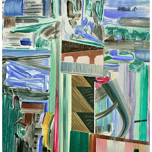 Larry Dinkin Urban Tilt, 2004 - Signed For Sale - Image 4 of 4