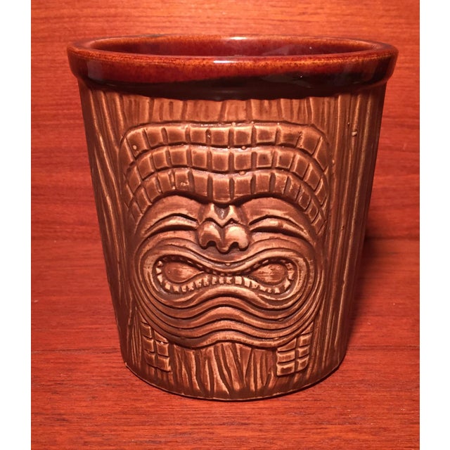 Three Faced Bisque Tiki Mug Chairish