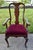 Pennsylvania House Cherry Dining Chairs Vintage Queen Anne Set of 6 Velvet For Sale - Image 14 of 17
