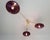 Not Yet Made - Made To Order Trio Angolo Polished Brass Amethyst Bubbles Glass Flush Mount by Fabio LTD For Sale - Image 5 of 7