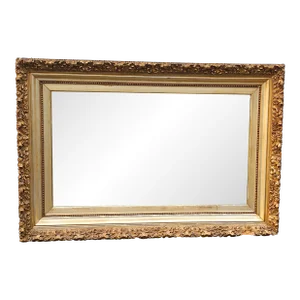 19th Century Carved Giltwood Frame Wall Mirror