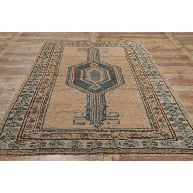 Antique Northwest Persian Rug Runner - 04'11 X 08'06 For Sale In Dallas - Image 6 of 9