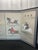 This is a rare four panel Japanese Byobu silk screen depicting 5 riders playing a polo style game. The screen features...