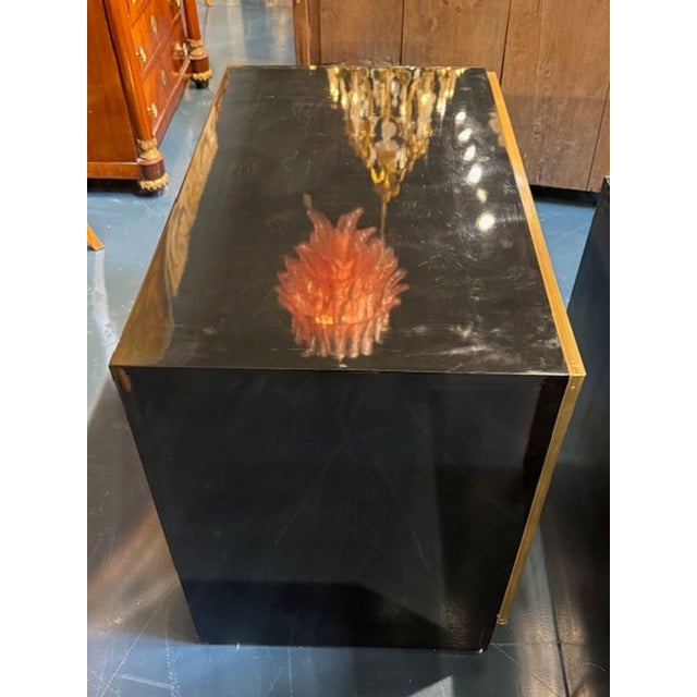 Pair Pierre Cardin Manner Side Tables For Sale - Image 4 of 5