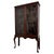 Antique Early 20th Century English Mahogany Glazed Display Cabinet For Sale - Image 4 of 12