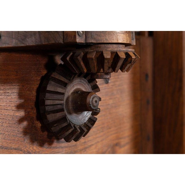Large English Oak Artists Easel, 1920 For Sale - Image 6 of 15