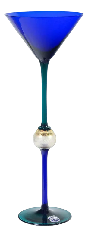 Vintage Blue Glass, 1950s