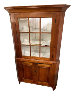 1950s Corner Cabinet