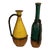 Vintage MCM Set of Two Sexton Wall Hanging Decor, Wine Bottle, Jug - Circa 60s For Sale