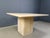 1970s Vintage Square Travertine Dining Table, 1970s For Sale - Image 5 of 7