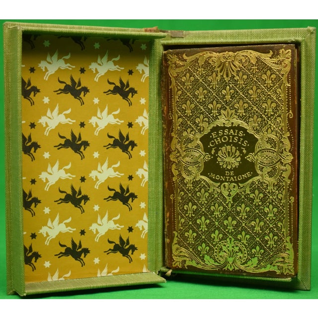 Traditional "Essais Choisis De Montaigne" 1911 Michel De Montaigne For Sale - Image 3 of 7