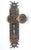Traditional 1890s Vernacular Bronze Entry Door Set For Sale - Image 3 of 10