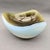 Gold Vintage Sommerso Murano Glass Ashtray from Barbini, Italy, 1960s For Sale - Image 8 of 8