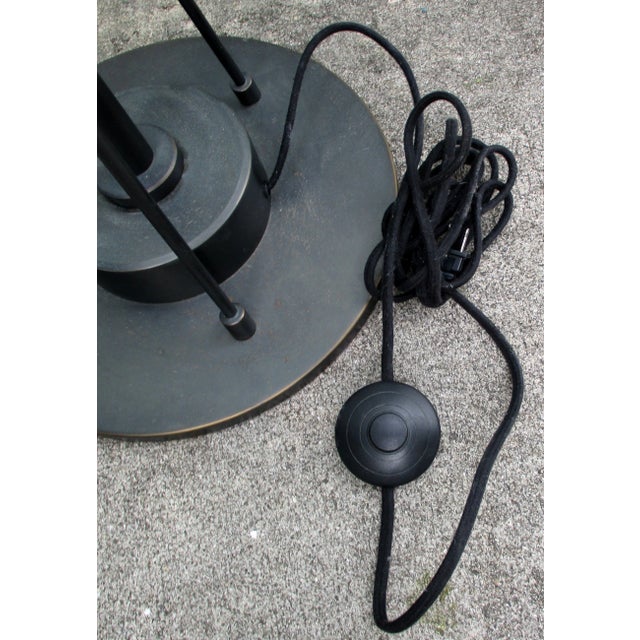 Architectural Counter Balance Counterpoise Floor Lamp in the Style of Édouard-Wilfred Buquet For Sale - Image 12 of 13