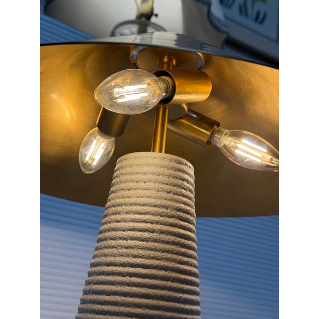 2020s Kelly Wearstler for Visual Comfort Signature Miramar Accent Lamp, Porous White For Sale - Image 5 of 12