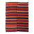 Vintage Striped Turkish Kilim Rug - 5`0" X 6`1" For Sale