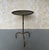 Pair of Spanish Iron Drinks Tables With Arched Tripod Bases For Sale - Image 4 of 12