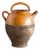French Glazed Ochre Jug, 19th Century For Sale