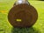 Vintage Maitland-Smith Faux Marble and Gilt Rope Motif Table Lamp With Pleated Shade For Sale - Image 9 of 12