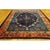 1900s Traditional Chinese Vase Navy Blue Field Antique Peking Room Size Wool Rug For Sale - Image 4 of 6