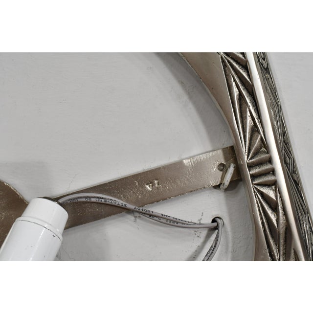 1930s French Art Deco Flush Mount by Muller Freres France - 2 Available For Sale - Image 11 of 14