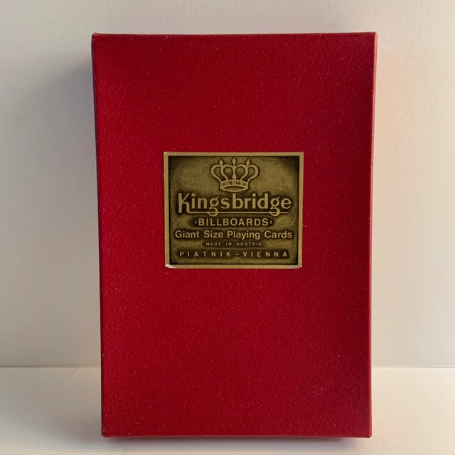 1960s Vintage Giant Austrian Card Deck For Sale - Image 10 of 10