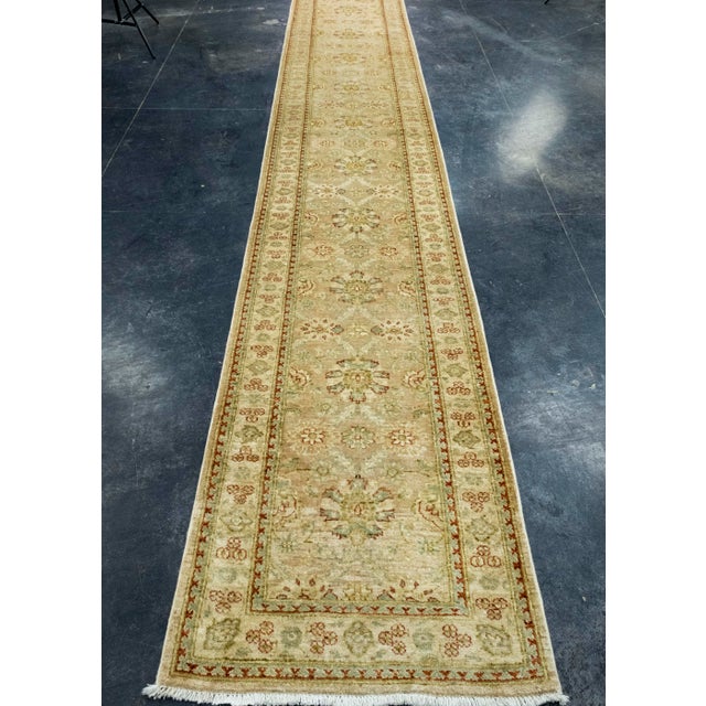 Turkish Oushak Rug 2'7" x 16'4" #17002 Explore a curated collection of hallway runners, wool rugs, and handmade...