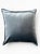 Contemporary Pair of 24” Custom Designer Striped Velvet Throw Pillows For Sale - Image 3 of 5