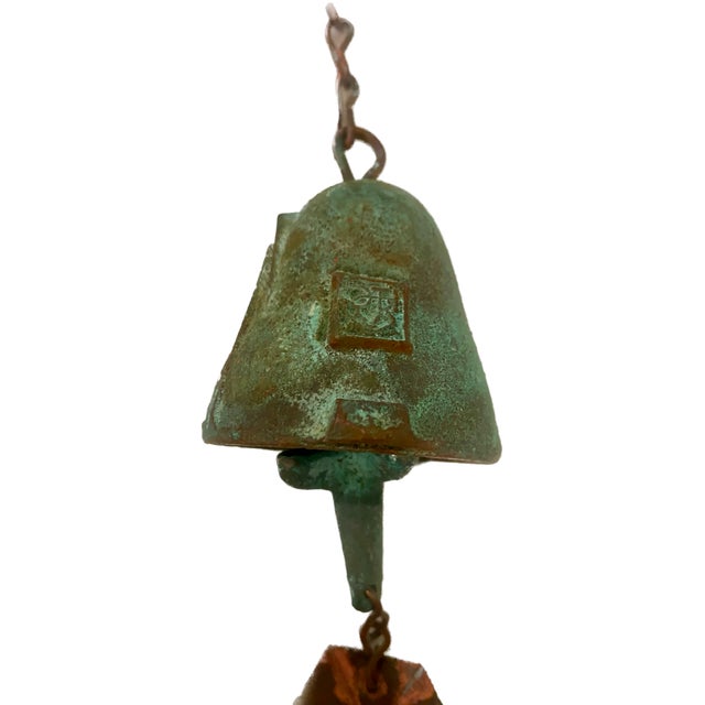 Mid Century Paolo Soleri Bronze Bell Wind Chime Chairish