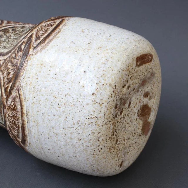 Mid-Century Ceramic Vase by Marcel Giraud, 1960s For Sale - Image 10 of 12