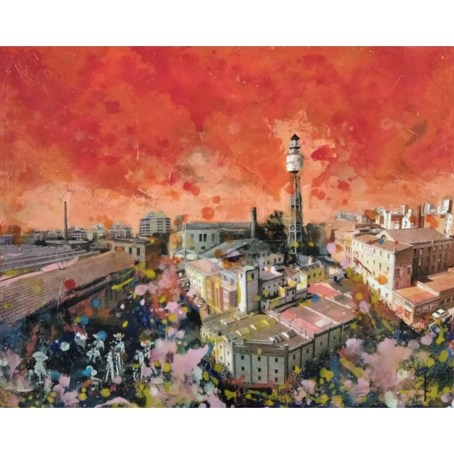 Albert Castañé, Untitled Landscape, 2006, Canvas Painting, Framed For Sale - Image 10 of 10