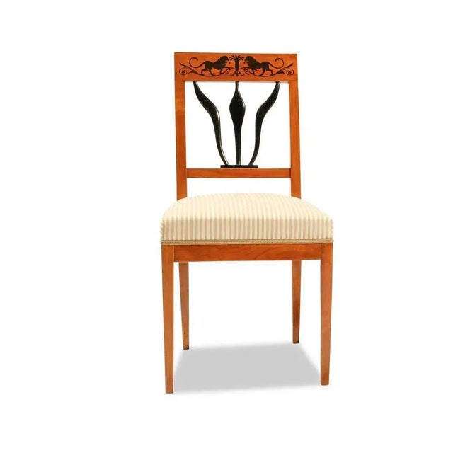 Biedermeier Dining Chairs, Bonn, 1890, Set of 4 For Sale - Image 3 of 4