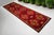 Vintage Hand-Knotted Turkish Area Rug Wide Hallway Rug Gallerie Runner Rug- 3′11″ X 12′6″ For Sale - Image 4 of 16