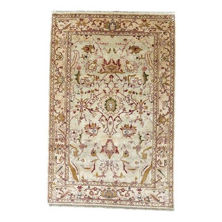 Indian Ziegler Area Rug in Wool, 1980s For Sale