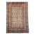 Vintage Oversized Persian Kerman Rug, Hand-Knotted Wool, Allover Floral Pattern, Ivory & Red, 11’ X 18’ For Sale